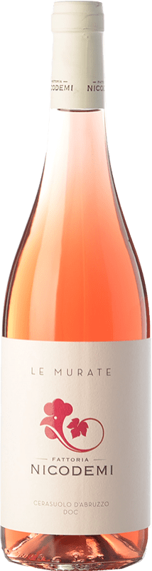 9,95 € | Розовое вино Nicodemi Le Murate D.O.C. Cerasuolo d'Abruzzo Абруцци Италия Montepulciano 75 cl