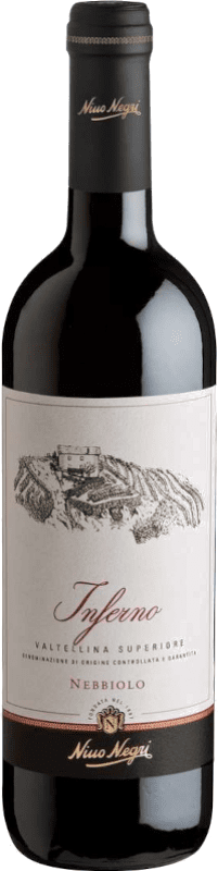 23,95 € | Red wine Nino Negri Inferno Carlo Negri D.O.C.G. Valtellina Superiore Lombardia Italy Nebbiolo Bottle 75 cl