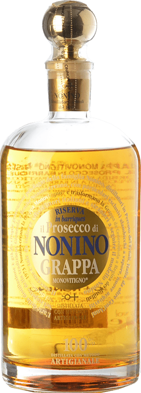 Envío gratis | Grappa Nonino Il Prosecco in Barriques Reserva I.G.T. Grappa Friulana Friuli-Venezia Giulia Italia 70 cl