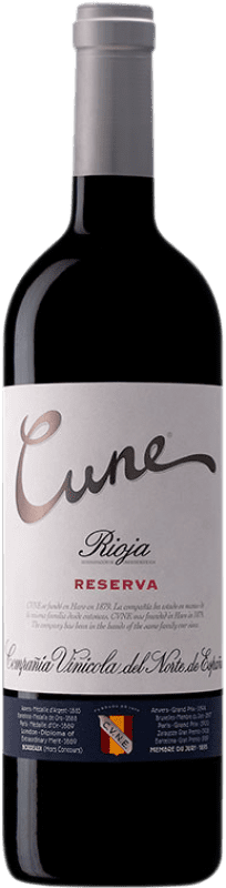 33,95 € | Vinho tinto Norte de España - CVNE Cune Reserva D.O.Ca. Rioja La Rioja Espanha Tempranillo, Grenache, Graciano, Mazuelo Garrafa Magnum 1,5 L