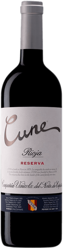 37,95 € Envio grátis | Vinho Tinto Norte de España - CVNE Cune Reserva D.O.Ca. Rioja Garrafa Magnum 1,5 L