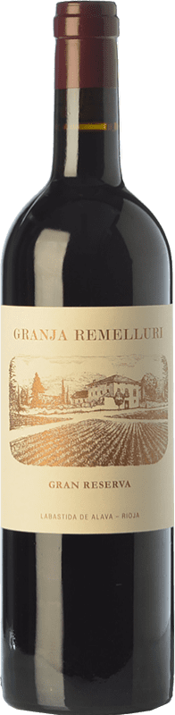58,95 € Free Shipping | Red wine Ntra. Sra. de Remelluri Granja Gran Reserva 2009 D.O.Ca. Rioja The Rioja Spain Tempranillo, Grenache, Graciano Bottle 75 cl