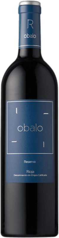 19,95 € Free Shipping | Red wine Obalo Reserva D.O.Ca. Rioja The Rioja Spain Tempranillo Bottle 75 cl
