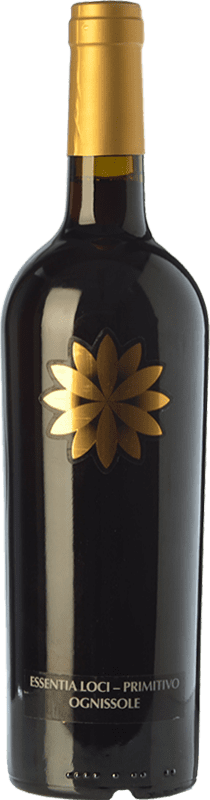 24,95 € | Red wine Ognissole Essentia Loci D.O.C. Primitivo di Manduria Puglia Italy Primitivo Bottle 75 cl