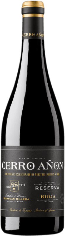 16,95 € | Красное вино Olarra Cerro Añón Резерв D.O.Ca. Rioja Ла-Риоха Испания Tempranillo, Grenache, Mazuelo 75 cl