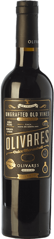 Envio grátis | Vinho doce Olivares D.O. Jumilla Castela-Mancha Espanha Monastrell Garrafa Medium 50 cl