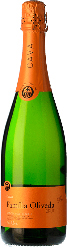 6,95 € | 白起泡酒 Oliveda Jove 香槟 年轻的 D.O. Cava 加泰罗尼亚 西班牙 Macabeo, Xarel·lo, Parellada 75 cl