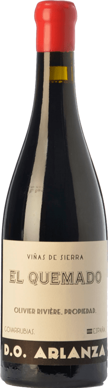 71,95 € Free Shipping | Red wine Olivier Rivière El Quemado Crianza D.O. Arlanza Castilla y León Spain Tempranillo, Grenache Bottle 75 cl