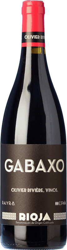 21,95 € | Red wine Olivier Rivière Gabaxo Joven D.O.Ca. Rioja The Rioja Spain Tempranillo, Grenache Bottle 75 cl