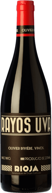 22,95 € 免费送货 | 红酒 Olivier Rivière Rayos Uva 年轻的 D.O.Ca. Rioja