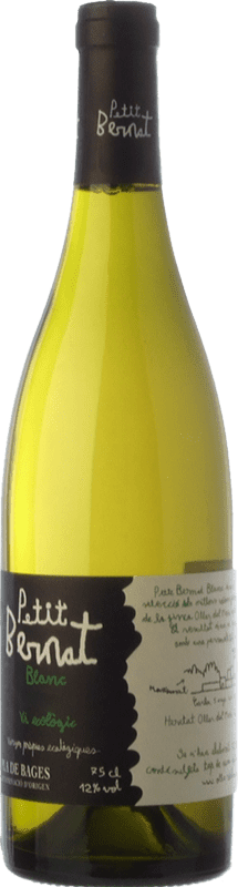 Envoi gratuit | Vin blanc Oller del Mas Petit Bernat Blanc D.O. Pla de Bages Catalogne Espagne Macabeo, Picapoll 75 cl