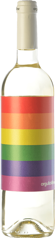 Kostenloser Versand | Weißwein Orgullo Wine Alterung I.G.P. Vino de la Tierra de Castilla Kastilien-La Mancha Spanien Chardonnay, Sauvignon Weiß 75 cl