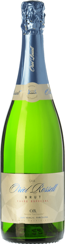 9,95 € Envio grátis | Espumante branco Oriol Rossell Cuvée Especial Brut D.O. Cava