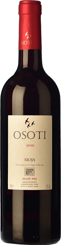 7,95 € | 赤ワイン Osoti 若い D.O.Ca. Rioja ラ・リオハ スペイン Tempranillo, Grenache 75 cl