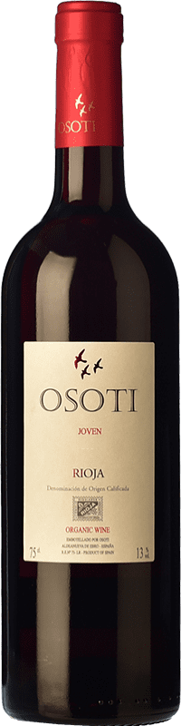 7,95 € | Vinho tinto Osoti Jovem D.O.Ca. Rioja La Rioja Espanha Tempranillo, Grenache 75 cl