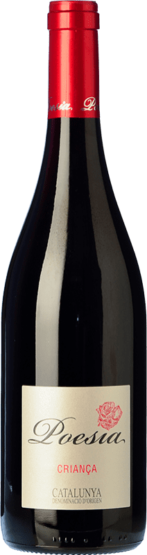 4,95 € Free Shipping | Red wine Padró Poesía Crianza D.O. Catalunya Catalonia Spain Tempranillo, Merlot Bottle 75 cl