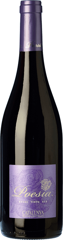 5,95 € Free Shipping | Red wine Padró Poesía Joven D.O. Catalunya Catalonia Spain Tempranillo, Merlot Bottle 75 cl