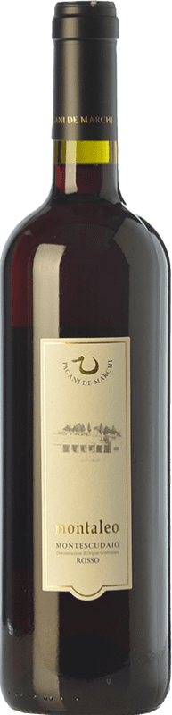 9,95 € | Red wine Pagani de Marchi Montaleo D.O.C. Montescudaio Tuscany Italy Merlot, Cabernet Sauvignon, Sangiovese Bottle 75 cl