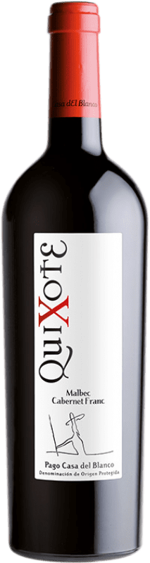 10,95 € Free Shipping | Red wine Casa del Blanco Quixote Crianza D.O.P. Vino de Pago Casa del Blanco Castilla la Mancha Spain Cabernet Franc, Malbec Bottle 75 cl