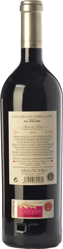 144,95 € Free Shipping | Red wine Pago de los Capellanes El Picón Reserva D.O. Ribera del Duero Castilla y León Spain Tempranillo Bottle 75 cl