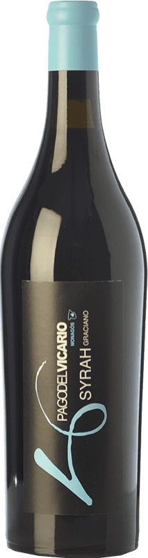 11,95 € | Red wine Pago del Vicario Monagós Crianza I.G.P. Vino de la Tierra de Castilla Castilla la Mancha Spain Syrah, Grenache Bottle 75 cl