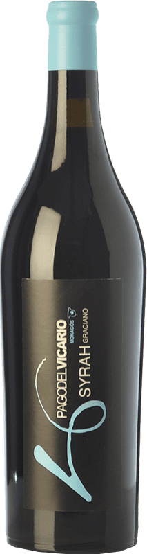 13,95 € Spedizione Gratuita | Vino Rosso Pago del Vicario Monagós Crianza — Invecchiato in Botte I.G.P. Vino de la Tierra de Castilla