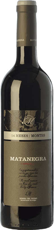 18,95 € | Красное вино Pagos de Matanegra старения D.O. Ribera del Duero Кастилия-Леон Испания Tempranillo 75 cl