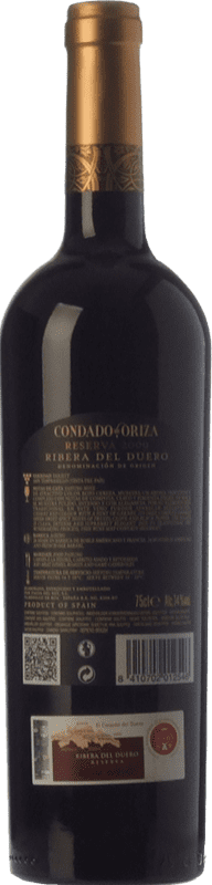 16,95 € Free Shipping | Red wine Pagos del Rey Condado de Oriza Reserva D.O. Ribera del Duero Castilla y León Spain Tempranillo Bottle 75 cl
