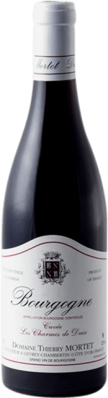 21,95 € Envio grátis | Vinho Tinto Thierry Mortet Les Charmes de Daix A.O.C. Bourgogne Eco — Biológico