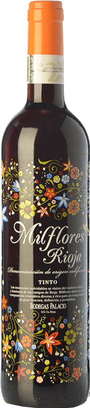 9,95 € 送料無料 | 赤ワイン Palacio Milflores 若い D.O.Ca. Rioja