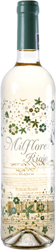 10,95 € Free Shipping | White wine Palacio Milflores D.O.Ca. Rioja