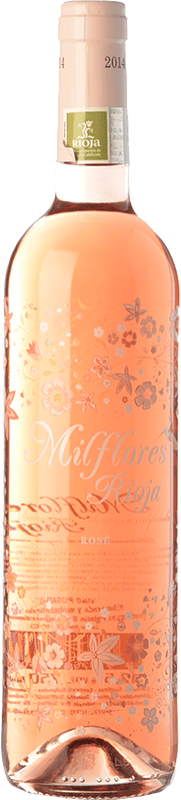 5,95 € | Розовое вино Palacio Milflores Молодой D.O.Ca. Rioja Ла-Риоха Испания Tempranillo 75 cl