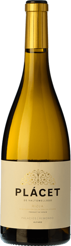 17,95 € Free Shipping | White wine Palacios Remondo Plácet Valtomelloso Crianza D.O.Ca. Rioja The Rioja Spain Viura Bottle 75 cl