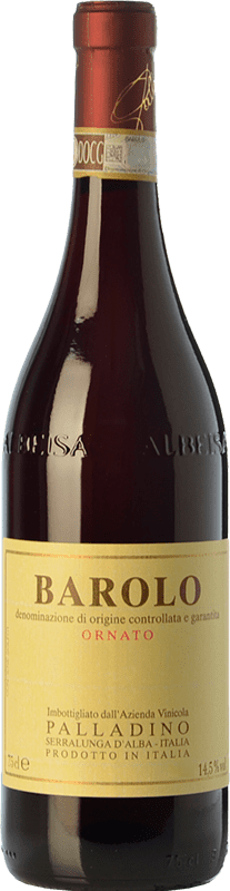 45,95 € | Красное вино Palladino Ornato D.O.C.G. Barolo Пьемонте Италия Nebbiolo 75 cl