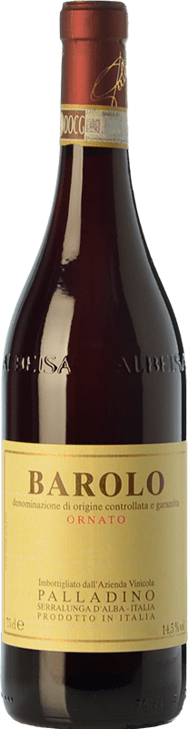 105,95 € Spedizione Gratuita | Vino rosso Palladino Ornato D.O.C.G. Barolo