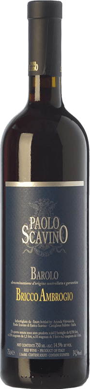 82,95 € | 红酒 Paolo Scavino Bricco Ambrogio D.O.C.G. Barolo 皮埃蒙特 意大利 Nebbiolo 75 cl