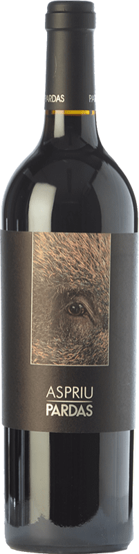 32,95 € Free Shipping | Red wine Pardas Aspriu Crianza D.O. Penedès Catalonia Spain Cabernet Sauvignon, Cabernet Franc Bottle 75 cl