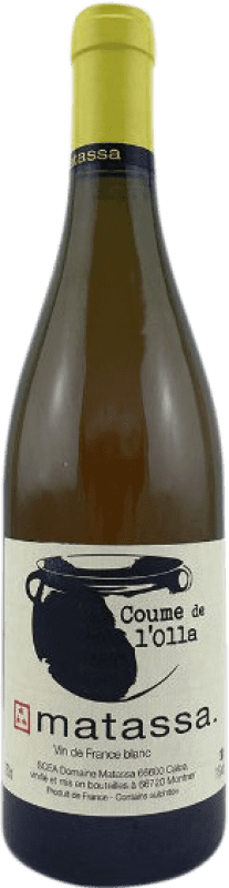 免费送货 | 白酒 Domaine Matassa Coume de l'Olla Blanc 朗格多克 - 鲁西荣 法国 Muscat, Macabeo 75 cl