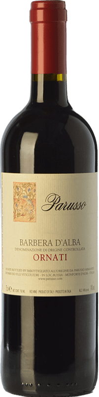 31,95 € | Vin rouge Parusso Ornati D.O.C. Barbera d'Alba Piémont Italie Barbera 75 cl