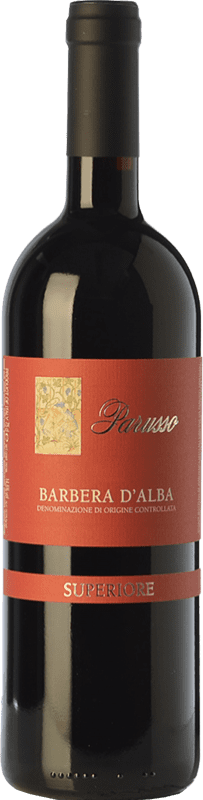 Бесплатная доставка | Красное вино Parusso Superiore D.O.C. Barbera d'Alba Пьемонте Италия Barbera 75 cl