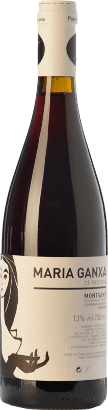 10,95 € Free Shipping | Red wine Pascona Maria Ganxa Joven D.O. Montsant Catalonia Spain Carignan Bottle 75 cl