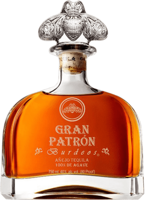 581,95 € Free Shipping | Tequila Patrón Gran Burdeos Mexico Bottle 70 cl