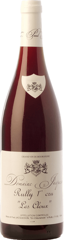 Kostenloser Versand | Rotwein Paul Jacqueson Rully Premier Cru Les Cloux Alterung A.O.C. Bourgogne Burgund Frankreich Spätburgunder 75 cl