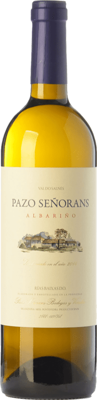 56,95 € Spedizione Gratuita | Vino bianco Pazo de Señorans D.O. Rías Baixas Bottiglia Magnum 1,5 L