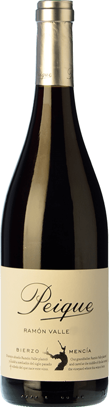 10,95 € Free Shipping | Red wine Peique Ramón Valle Joven D.O. Bierzo Castilla y León Spain Mencía Bottle 75 cl