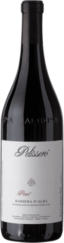 Бесплатная доставка | Красное вино Pelissero Piani D.O.C. Barbera d'Alba Пьемонте Италия Barbera 75 cl