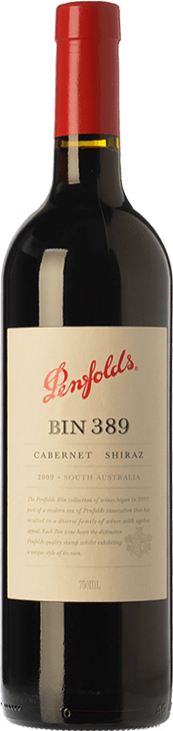 87,95 € | Red wine Penfolds Bin 389 Crianza I.G. Southern Australia Southern Australia Australia Syrah, Cabernet Sauvignon Bottle 75 cl