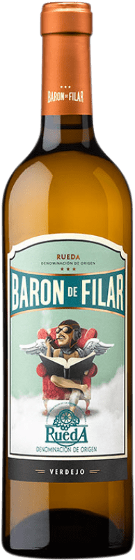 免费送货 | 白酒 Peñafiel Barón de Filar D.O. Rueda 卡斯蒂利亚莱昂 西班牙 Verdejo 75 cl