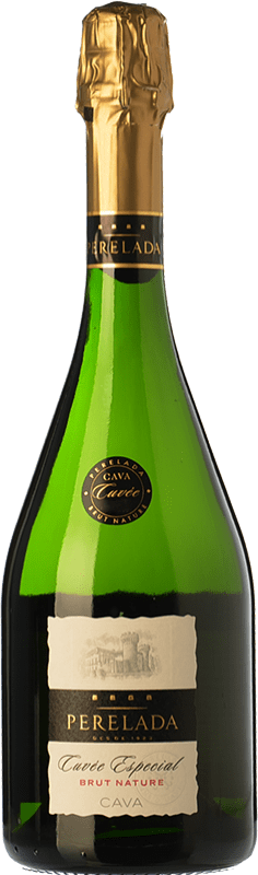 9,95 € | White sparkling Perelada Cuvée Especial Brut Nature D.O. Cava Catalonia Spain Macabeo, Xarel·lo, Chardonnay, Parellada Bottle 75 cl