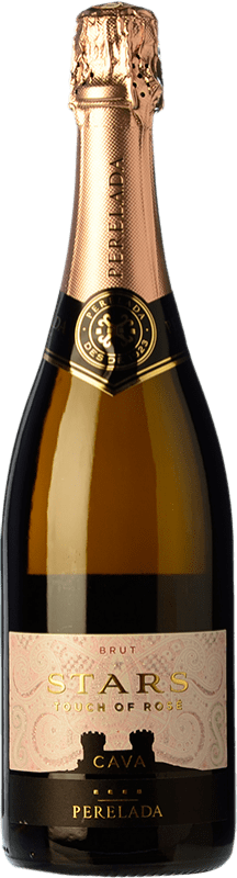 17,95 € 送料無料 | ロゼスパークリングワイン Perelada Stars Touch of Rosé Brut D.O. Cava